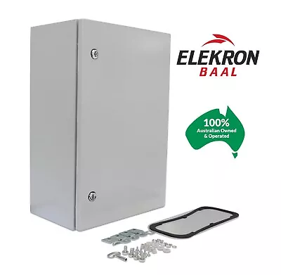 $193 • Buy Electrical Steel Enclosure Box Cabinet Switchboard 700(H)x500(W)x200(D) IP66