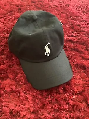 Ralph Lauren Baseball Cap. Black. Unisex. BRAND NEW WITH TAGS • £20