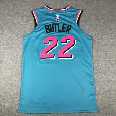 Miami Heat City Edition Swingman Jersey 22 - Blue - Jimmy Butler - Men S-2XL • $26.99