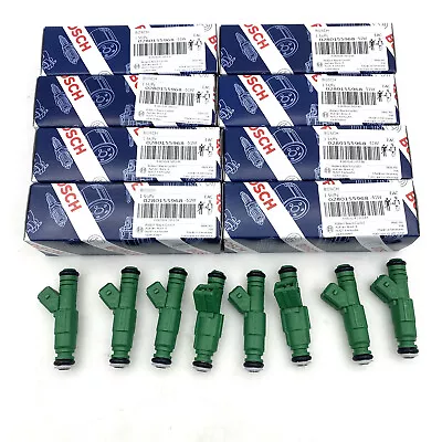 8X 42lb Fuel Injectors 0280155968 440cc Fit For LS1 LT1 Corvette Mustang Camaro • $94.80