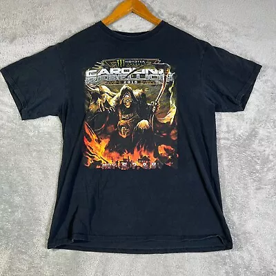 Carolina Rebellion Shirt Mens Medium Black Rock Concert Tour Monster Energy Y2K • $14.95