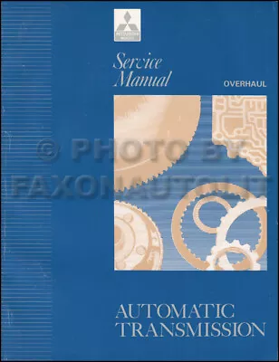 1996 Mitsubishi Automatic Transmission Overhaul Manual Repair Service Shop Book  • $59