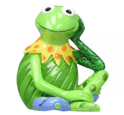 Disney By Britto Kermit The Frog Mini Figure 7.6cm Stone Resin 2013 NEW RARE • $169.99