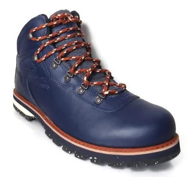 Columbia Men's Navy Big Ridge Vibram Sole Hiker Boots Sz 12 YM0379-464 • $95.99