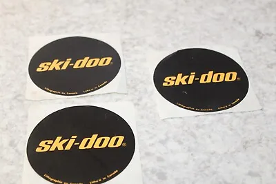 3 Lot Vintage Stickers SnowMobile Decals  Ski-doo • $7.99