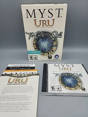 Myst Uru The Path Of The Shell Expansion Pack PC Video Game With Box Classic • $9.73