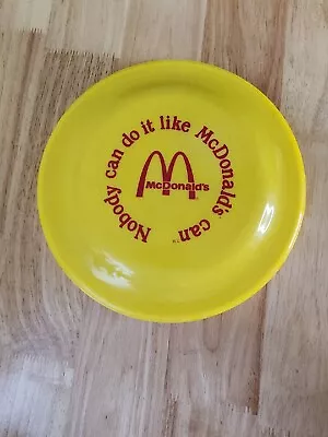 Vintage Yellow & Red Ronald McDonald's FRISBEE FLYER USA HUMPHREY FLYER • $7.99