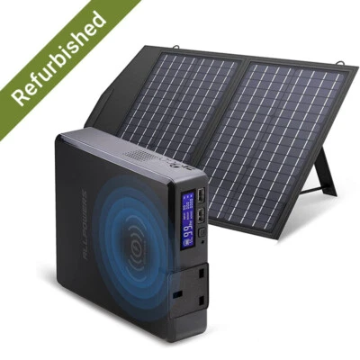 £189.99 • Buy ALLPOWERS 200W Power Station Solar Generator And 60W Solar Panel Kit Camping