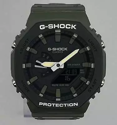 Casio G-SHOCK Men Analogue-Digital Quartz Watch With Plastic Strap GA-2100-1A4ER • £64.85