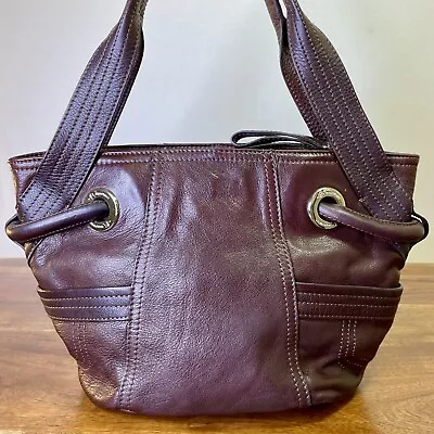 B. Makowsky Genuine Leather Hobo Brown  A93569 • $50