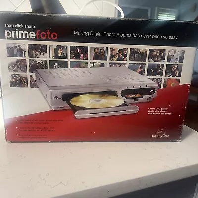 NEW Open Box Pacific Image Electronics Primefoto Camera To DVD Digital Albums • $20