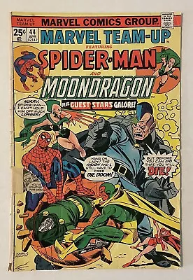 Marvel Comics Group Marvel Team Up Featuring Spider Man And Moondragon NO. 44 • $4