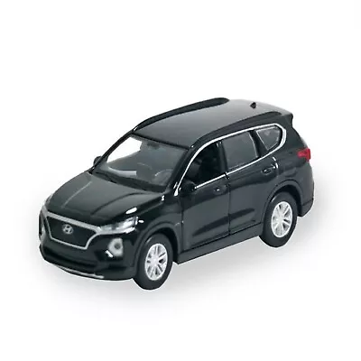 Hyundai Motor Car Santafe TM Diecast Mini Toys Figure Black Color 1/38 Scale • $24.90