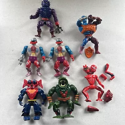 Vintage Lot Of 7 1984 MOTU Action Figures Masters Of The Universe • $50