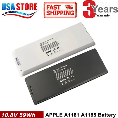 Battery For Apple MacBook 13  A1185 A1181 (2006 2007 2008 2009) MA566 MA561 COOL • $21.95