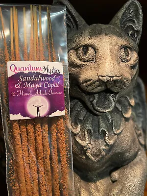 Incense Sticks Sandalwood & Maya Copal Handrolled Resin Incense Sticks • $7