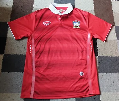 THAILAND International Grand Sport Home FOOTBALL Shirt 2014-2015 (Large L) Red 8 • £24