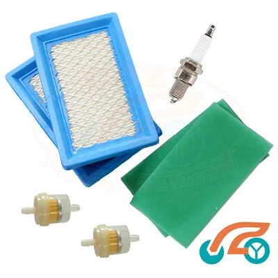 2 Air Filter Spark Plug Kit For Honda 17211-ZG9-M00 GXV140 HRU194 HRU215 HRM215 • $18.19