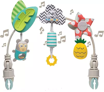 Taf  Toys  Tropical  Orchestra  Arch .  Activity  Pram  Arch  With  3  Hanging   • £52.99