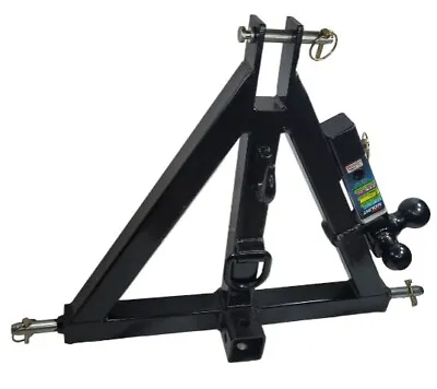3 Point 2  Receiver Trailer Hitch Category One Tractor Tow Hitch Drawbar Adapter • $175