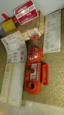 *1963* Vintage Best Universal Lock Co. Model B Exit Fire Alarm Lock W/box • $149