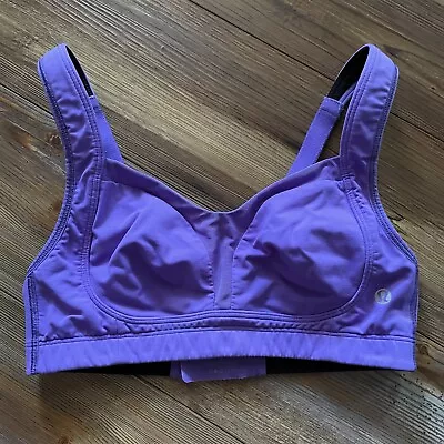 Lululemon Ta Ta Tamer Sports Bra Bruised Berry Purple Size 32C • $25