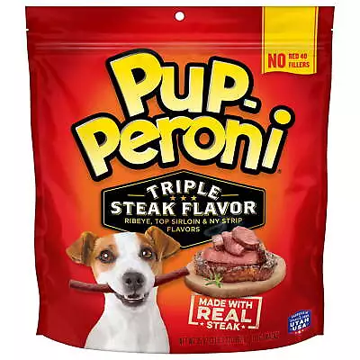 Pup-Peroni Triple Steak Flavor Dog Treats 35oz Bag • $20.38
