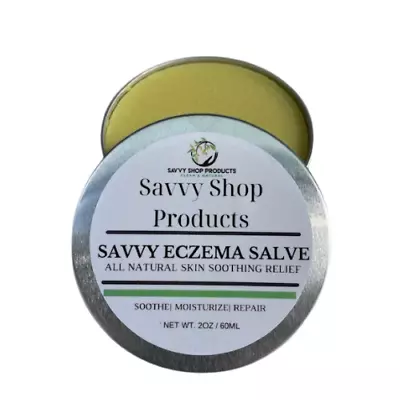 Savvy Eczema Salve: Anti-Inflammatory Steroid Free Relief For Eczema/Psoriasis • $20