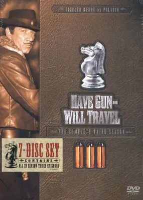 $14.72 • Buy HAVE GUN WILL TRAVEL 3 THIRD SEASON DVD New Sealed