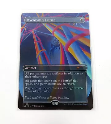 Mycosynth Lattice Secret Lair Rainbow Foil SLD 1434 NM - MTG Magic • $18.95