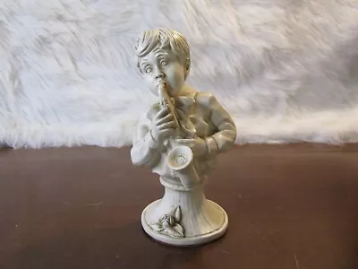 1971 V Kendrick Boy With Saxophone Statue Universal Statuary Corp Chicago #1368 • $16.99