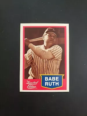 Babe Ruth Baseball Card Collectors Marketing Corp Limited Edition Yankees NM+ • $3.50