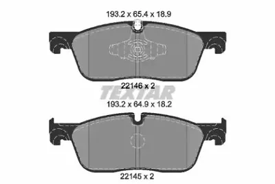 Brake Pad Set Disc Brake For Land Rover TEXTAR • £64.56