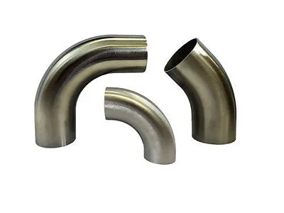 £8.99 • Buy 1d Bends Elbows Stainless Steel Tight Radius 304 Grade Bends 90 45 Degree New