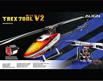 Brand NEW ALIGN T-REX 700L V2 KIT RH70E31XW • $799