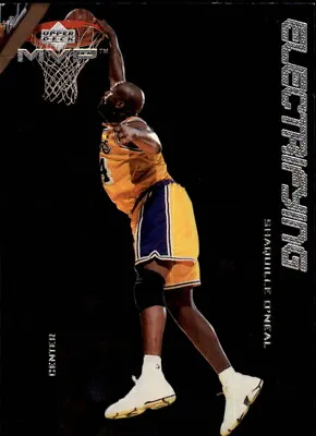 1999-00 UD MVP Electrifying Insert Singles - You Choose • $1.09