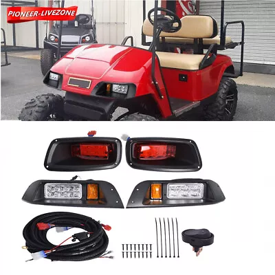 For Ezgo Txt Golf Cart Led Headlight & Taillight Kit 1996-2013 Gas And Electric • $77.63