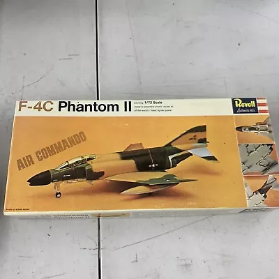 Revell #H-229-100 F-4C Phantom II Model Kit Box And Parts Only • $29.99