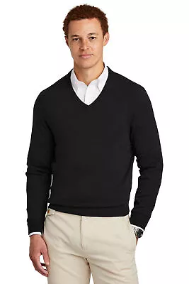 $57.34 • Buy Brooks Brothers Mens Cotton Stretch V-Neck Sweater BB18400