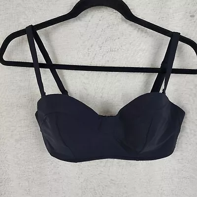 Tigerlily Size 12 Underwire Bikini Top Black • $28.90