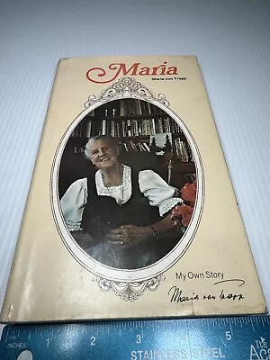 Maria My Own Story By Maria Von Trapp (1972) FINE HC DJ First Edition • $19.99