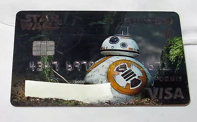 Vintage Star Wars R2D2 Visa Debit/Credit Card Chase Expired Rare • $40