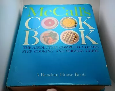 McCall's Cookbook 1963 Hardback 63-14558 Blue Dustcover • $22.49