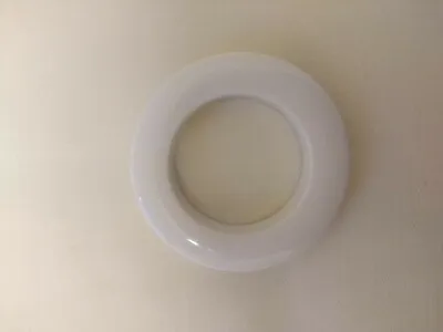 £1 • Buy  Rufflette  White Jupiter Rings For Use With Solar Tape.  Priced Per Ring