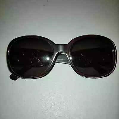 Chanel Brown Camellia Logo Sunglasses Shades Eyewear 538/73 • $1029.37