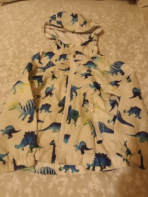 £2.50 • Buy Blue Zoo 4-5 Years, Dinosaur Jacket, Shower Proof Coat, Lightweight, White,...