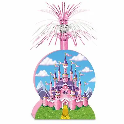 Princess Castle Pink Table Centrepiece Fairy Tale Party Decorations • £7.93