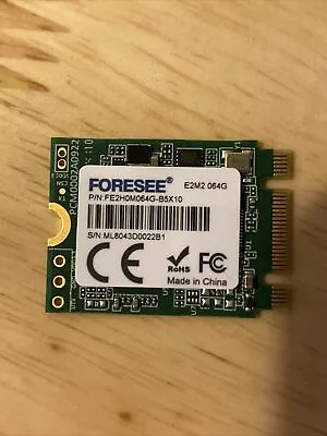 £9 • Buy Foresee EMMC 64gb 2230 Ssd Steam Deck Compatible