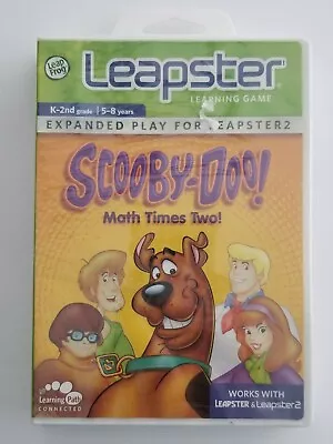 LeapFrog Leapster 2 Learning Game - SCOOBY-DOO! MATH TIMES TWO - New • $11.97