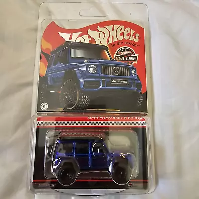 Hot Wheels RLC Exclusive MERCEDES4- BENZ AMG G63 4x4²  - G-Wagon - Blue • $41.97